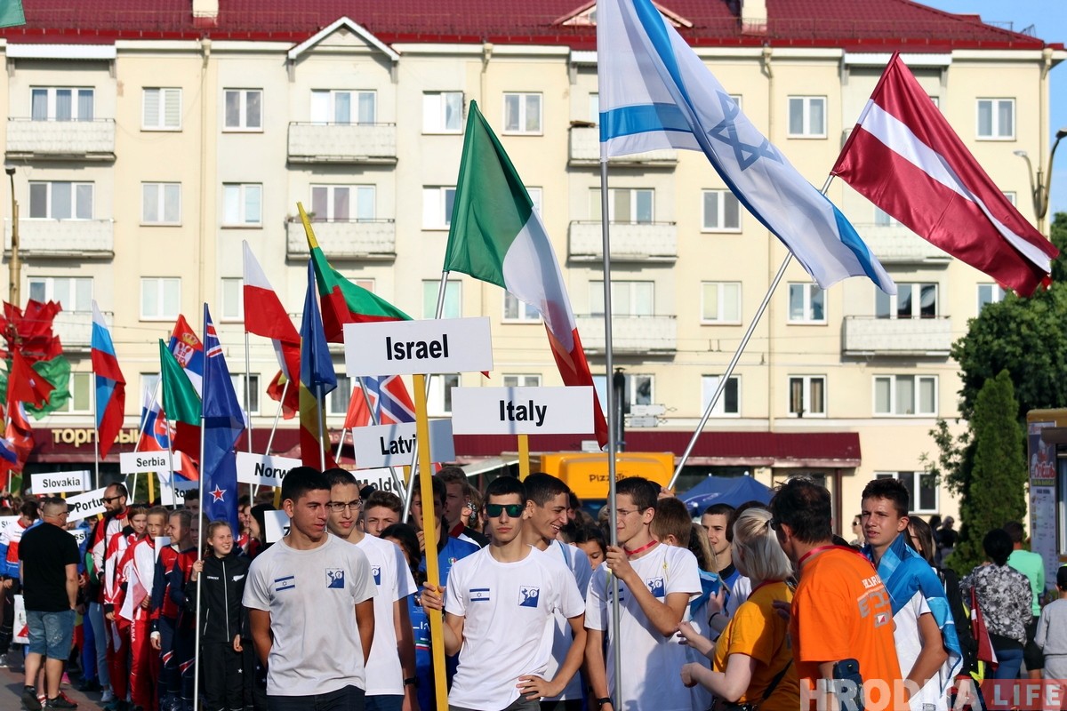 У Гродне стартавалі свае "Еўрапейскія гульні": у нядзелю перакрыюць цэнтр горада