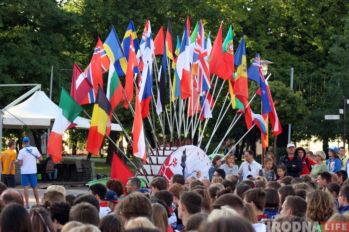 У Гродне стартавалі свае "Еўрапейскія гульні": у нядзелю перакрыюць цэнтр горада