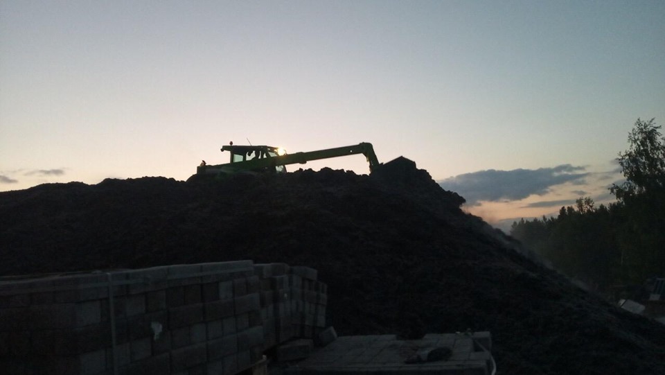 Предприятие по переработке шин под Гродно назвало причину вчерашнего пожара