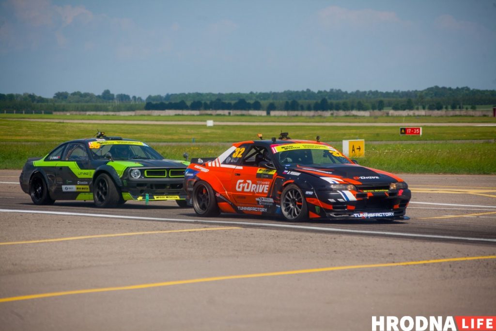 Найлепшыя ў заносах. Пад Гродна прайшоў Чэмпіянат Беларусі па дрыфтынгу