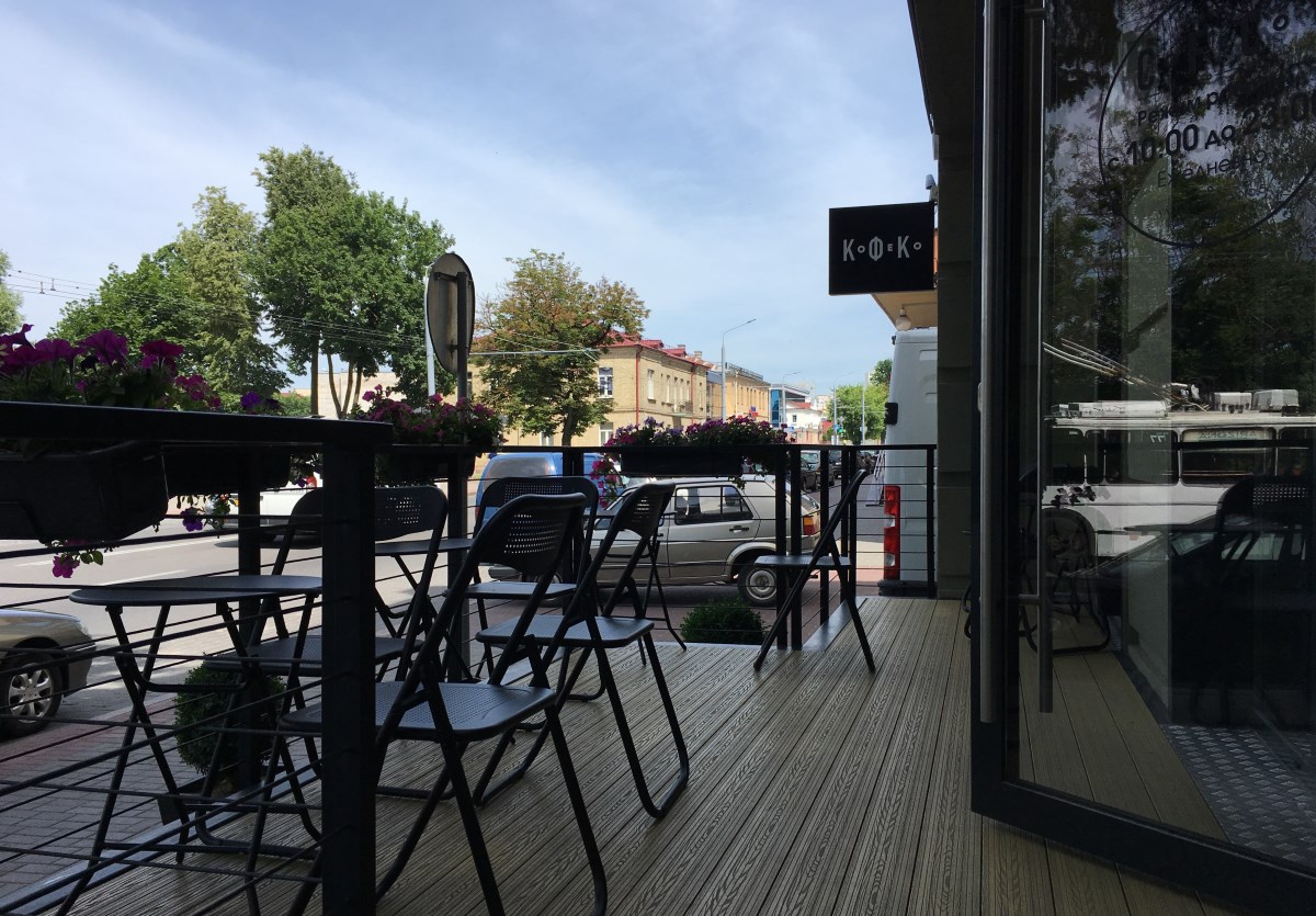 Летние площадки в Гродно: где посидеть в центре и не только летом 2019