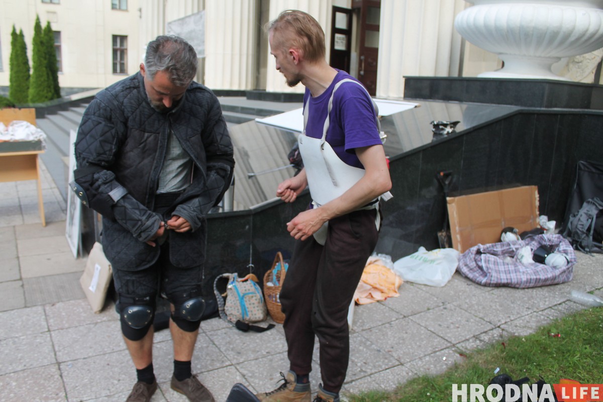У Гродне прэзентавалі рух HEMA, які хочуць зрабіць алімпійскім відам спорту