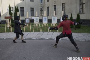 У Гродне прэзентавалі рух HEMA, які хочуць зрабіць алімпійскім відам спорту