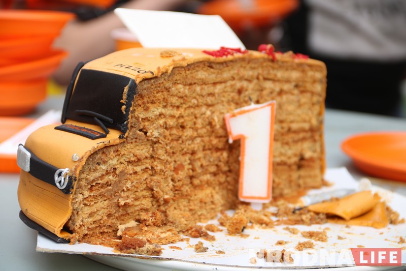 Гродзенскі піцатрак адзначыў першы дзень народзінаў