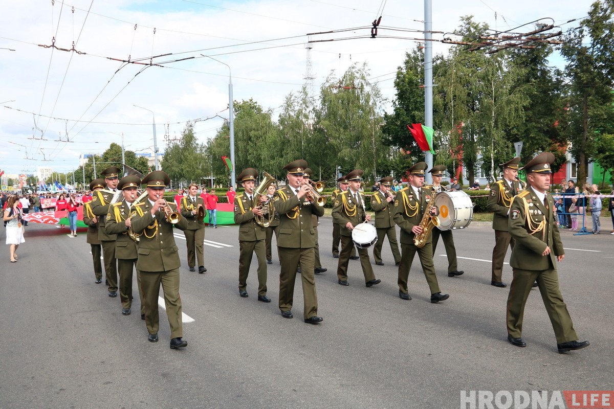 Фотарэпартаж: Гродна адзначае Дзень Незалежнасці
