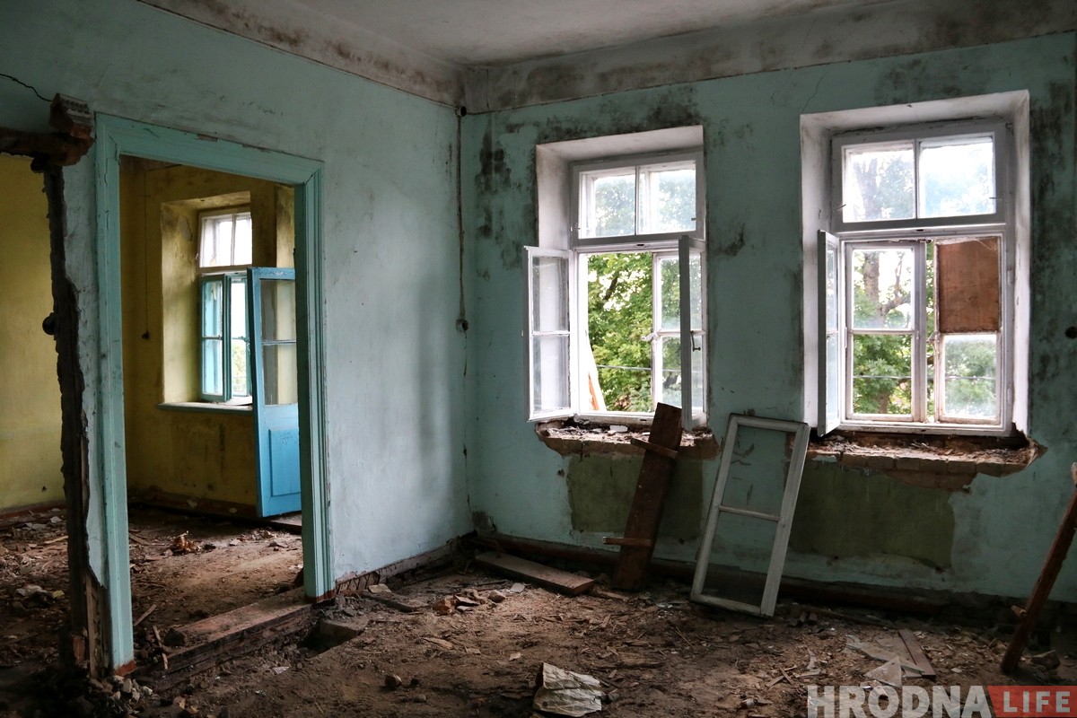 "Дом Лютэка" на Віленскай прадалі: там пачынаецца рамонт