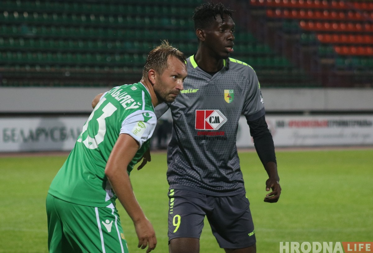 Алыкулаў выратаваў "Нёман" ад паразы ў матчы з "Гомелем"