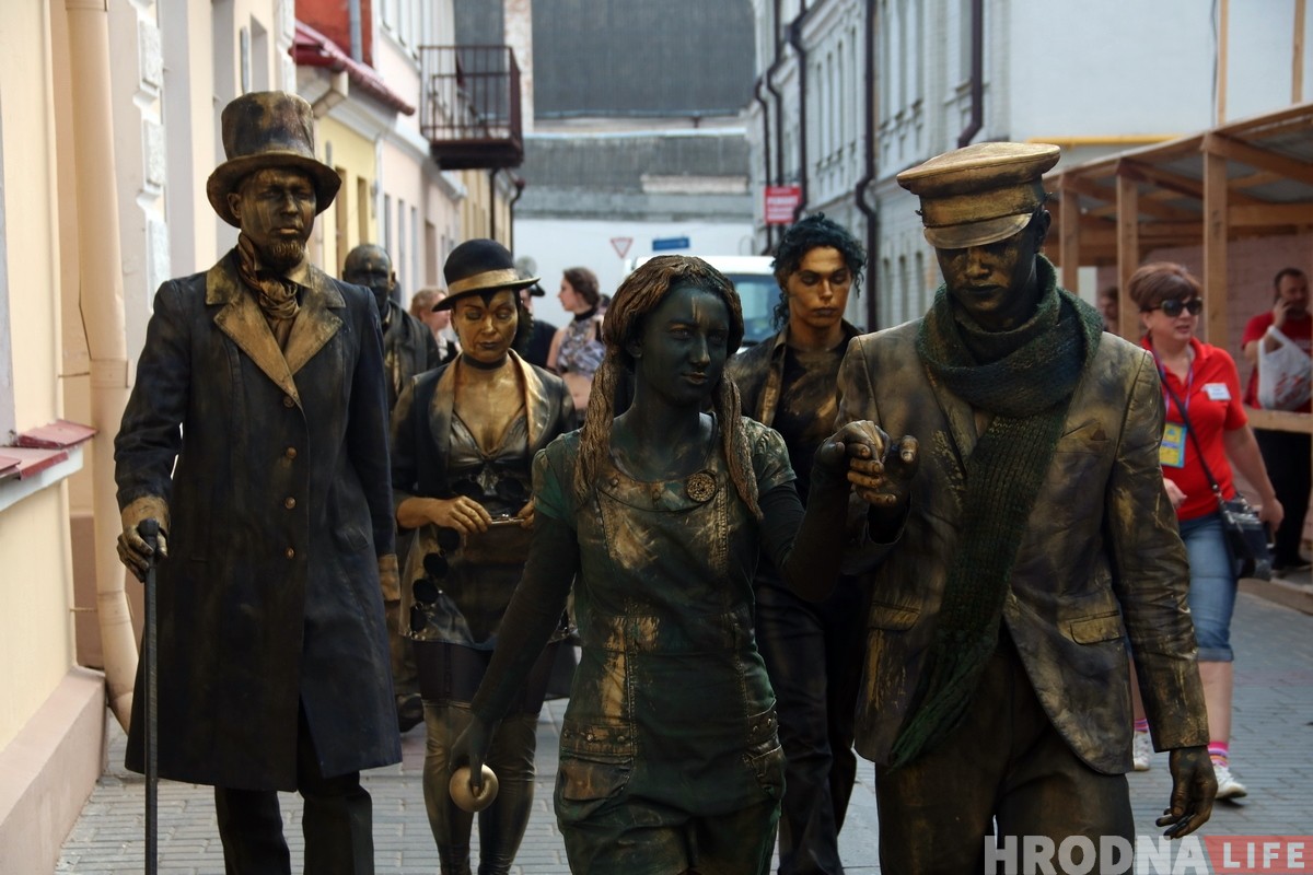 ФОТА: У Гродне прайшоў фестываль вулічнага мастацтва