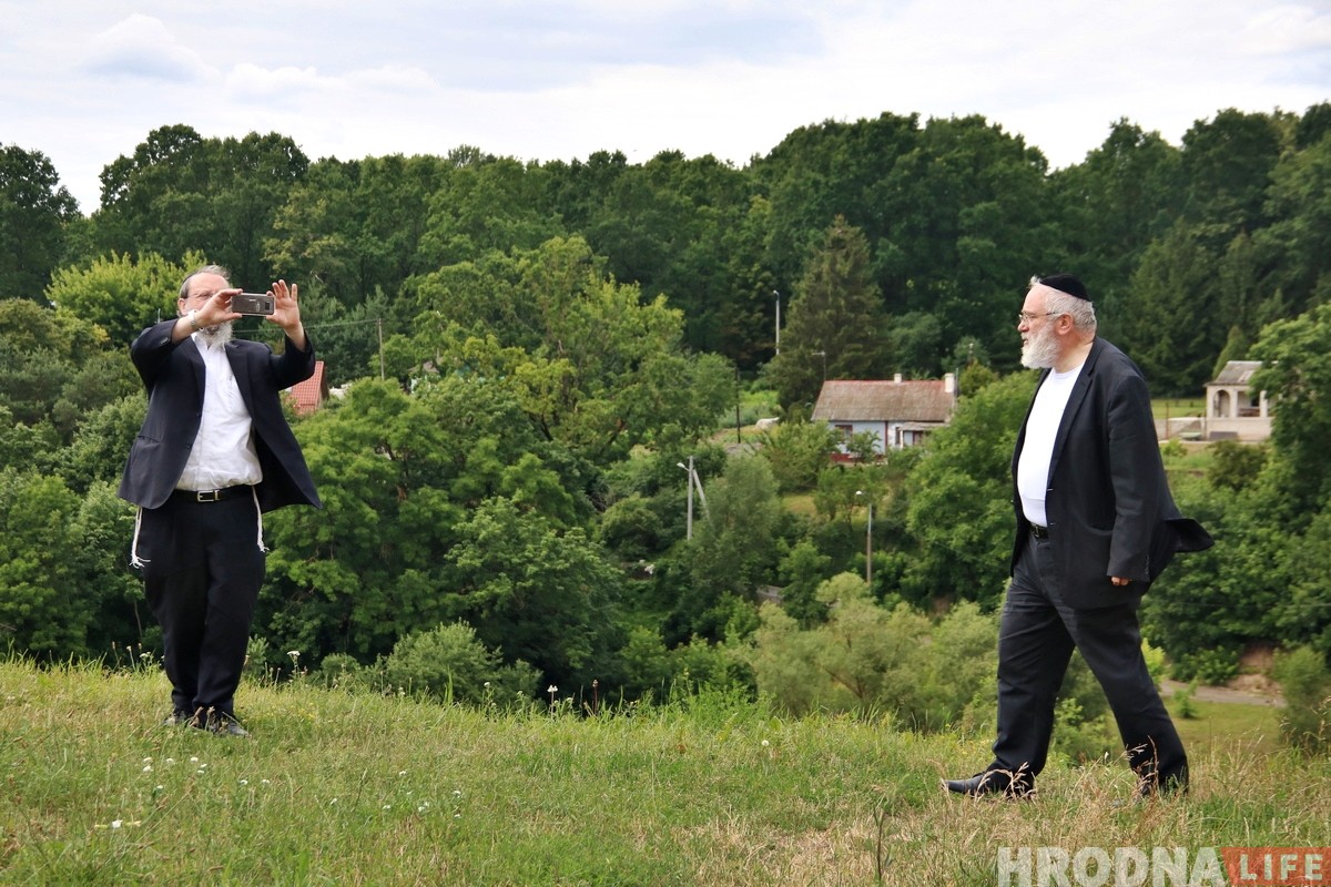 Дзве гадзіны на зямлі продкаў: у Гродна прыязджаў нашчадак Нохума Каплана