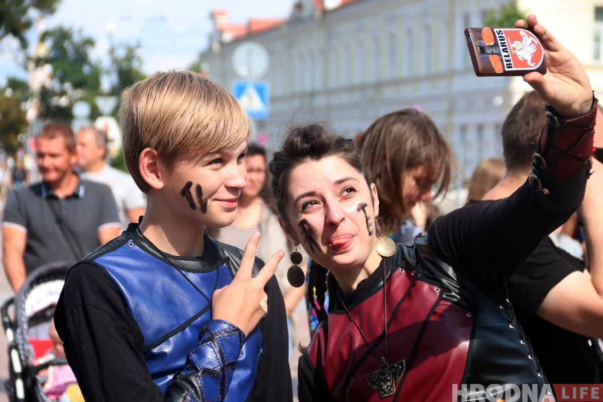 ФОТА: У Гродне прайшоў фестываль вулічнага мастацтва