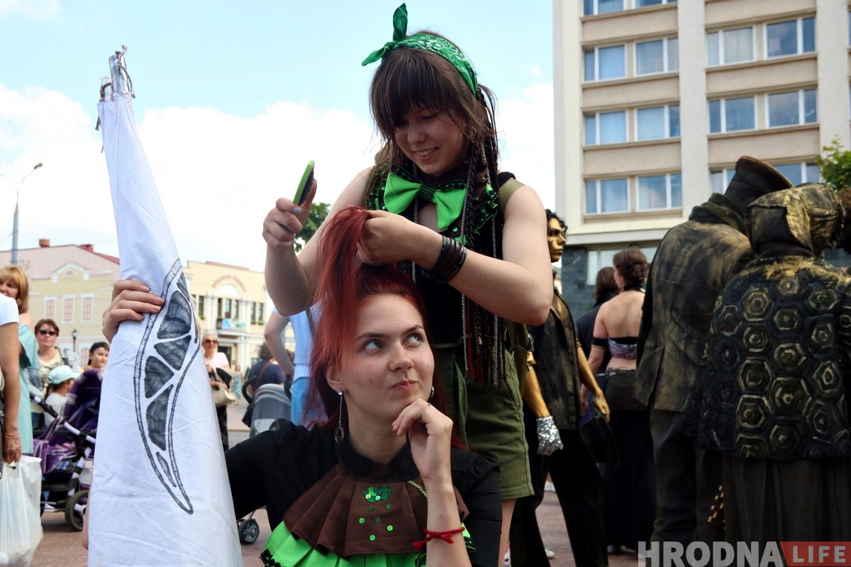 ФОТА: У Гродне прайшоў фестываль вулічнага мастацтва