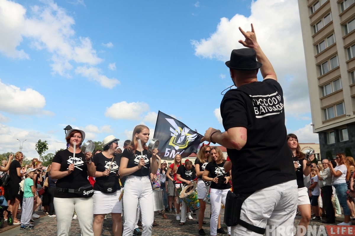 ФОТА: У Гродне прайшоў фестываль вулічнага мастацтва