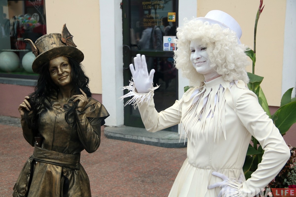 ФОТА: У Гродне прайшоў фестываль вулічнага мастацтва