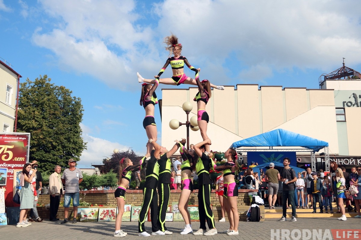 ФОТА: У Гродне прайшоў фестываль вулічнага мастацтва