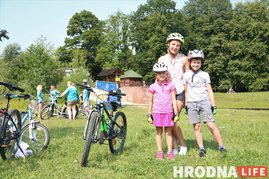 Веломарафон "Суседзі-2019" стартовал на Августовском канале под Гродно