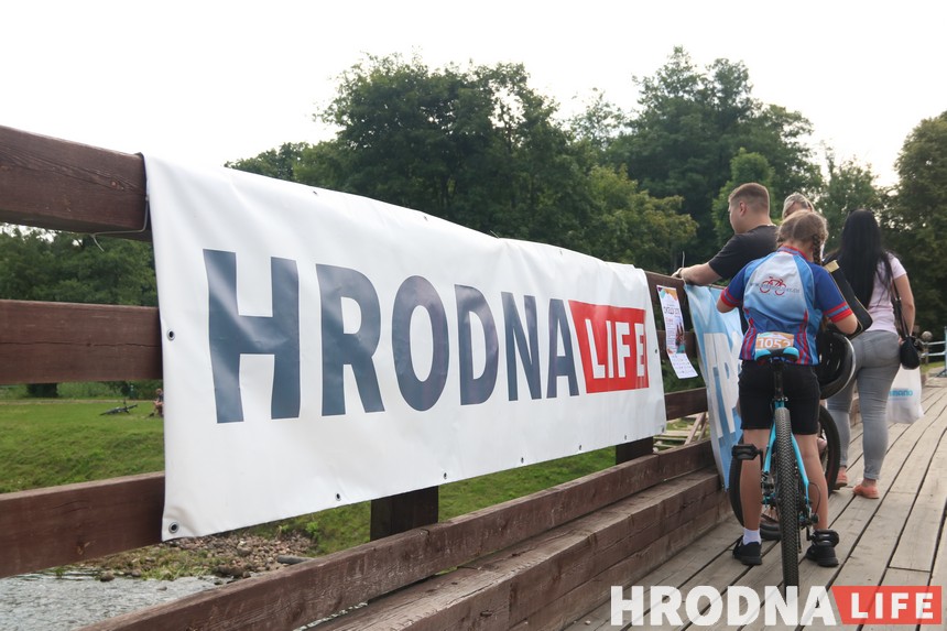 Веламарафон "Суседзі-2019" стартаваў на Аўгустоўскім канале пад Гродна