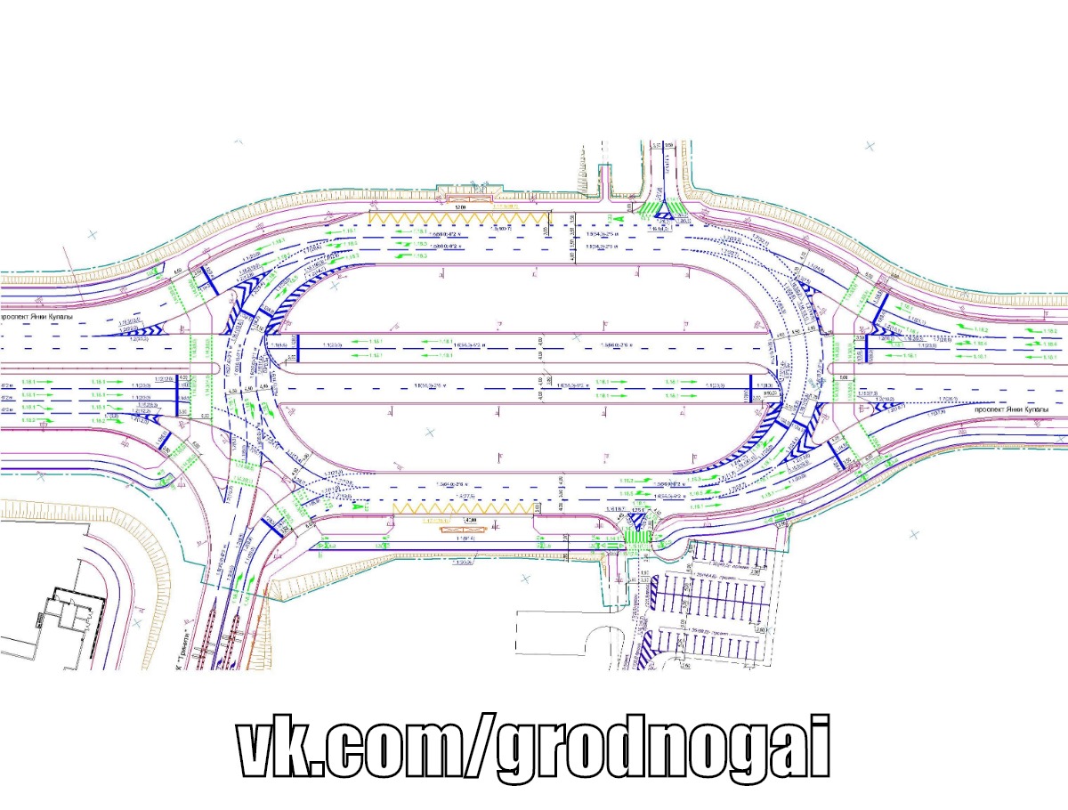 У Гродне адкрылі рух па ўчастку праспекта Янкі Купалы (абноўлена)