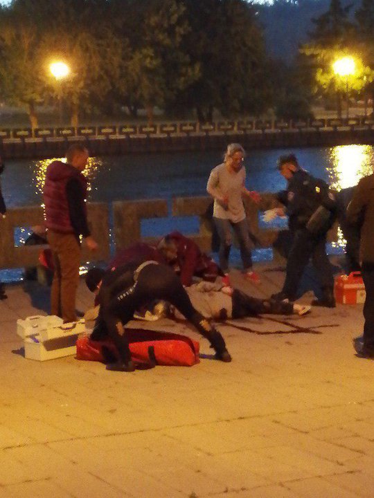 На салюце ў Мінску залпы выбухнулі ля зямлі. Загінула жанчына, 10 гледачоў пацярпелі