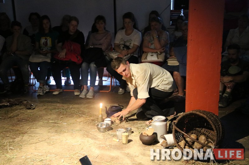 “Записная”. В Гродно показали перформанс по дневнику узника гетто