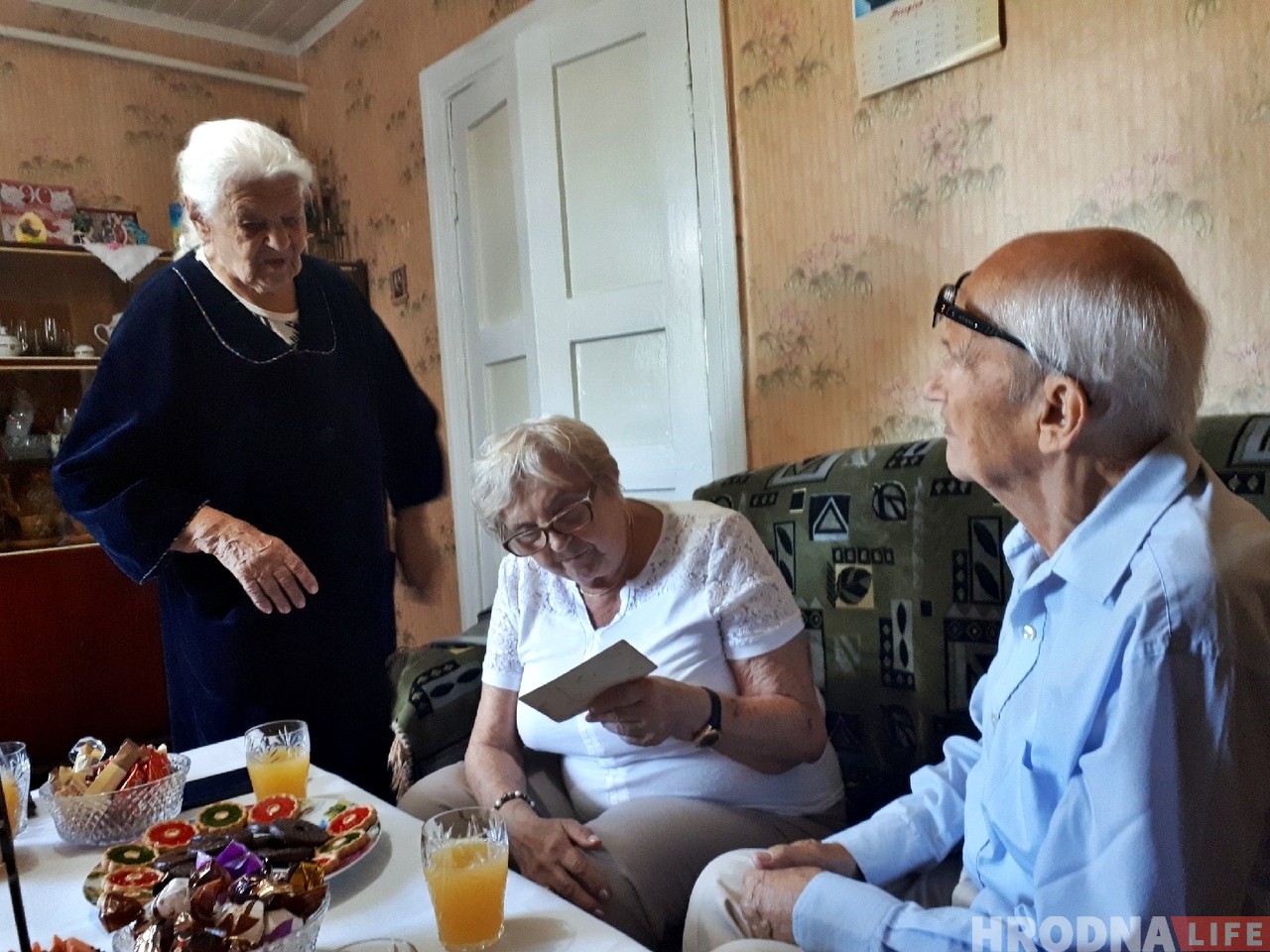 «Такія сустрэчы падаўжаюць жыццё». 90-гадовы гродзенец прыехаў з польскага Эльблонга на сустрэчу з гараджанамі