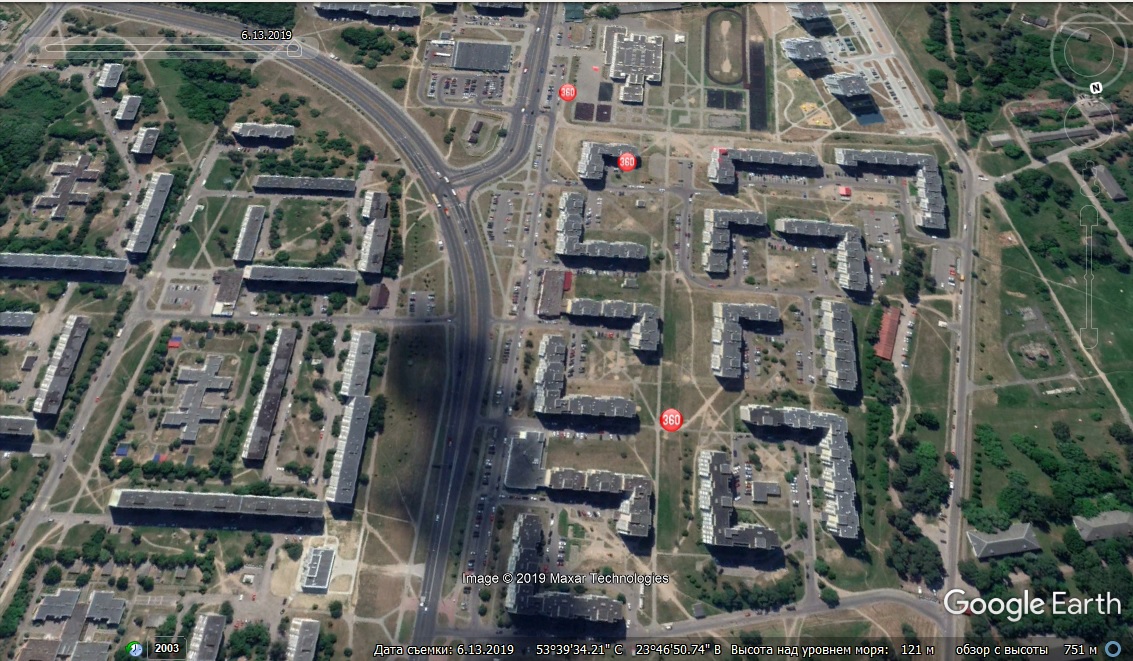 Панельки вместо полей, торговые центры на пустырях и дороги на месте тропинок. Как рос Гродно последние 17 лет