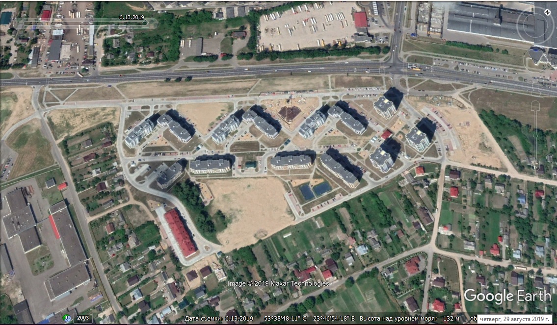 Панельки вместо полей, торговые центры на пустырях и дороги на месте тропинок. Как рос Гродно последние 17 лет