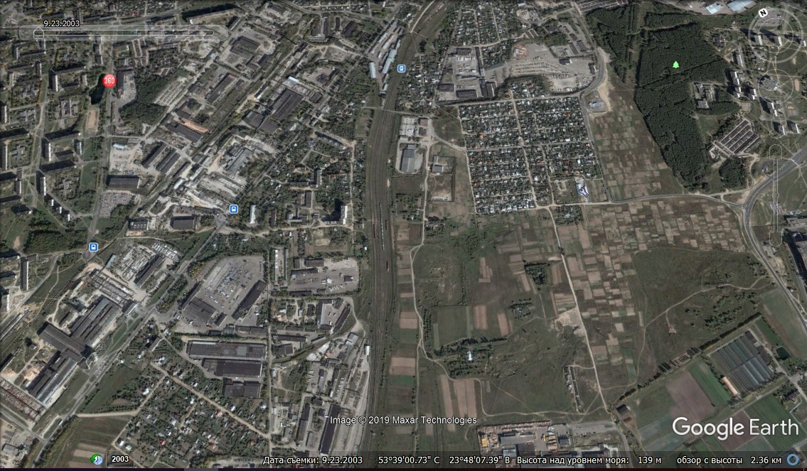 Панельки вместо полей, торговые центры на пустырях и дороги на месте тропинок. Как рос Гродно последние 17 лет