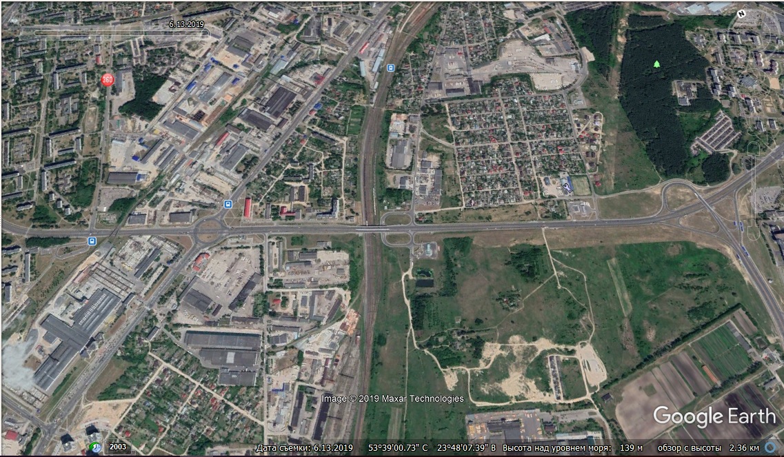 Панельки вместо полей, торговые центры на пустырях и дороги на месте тропинок. Как рос Гродно последние 17 лет