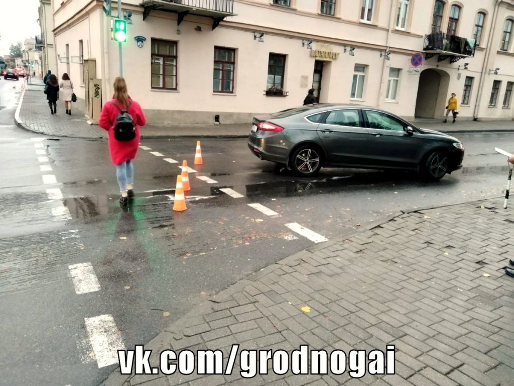 В Гродно на Социалистической сбили женщину прямо на пешеходном переходе