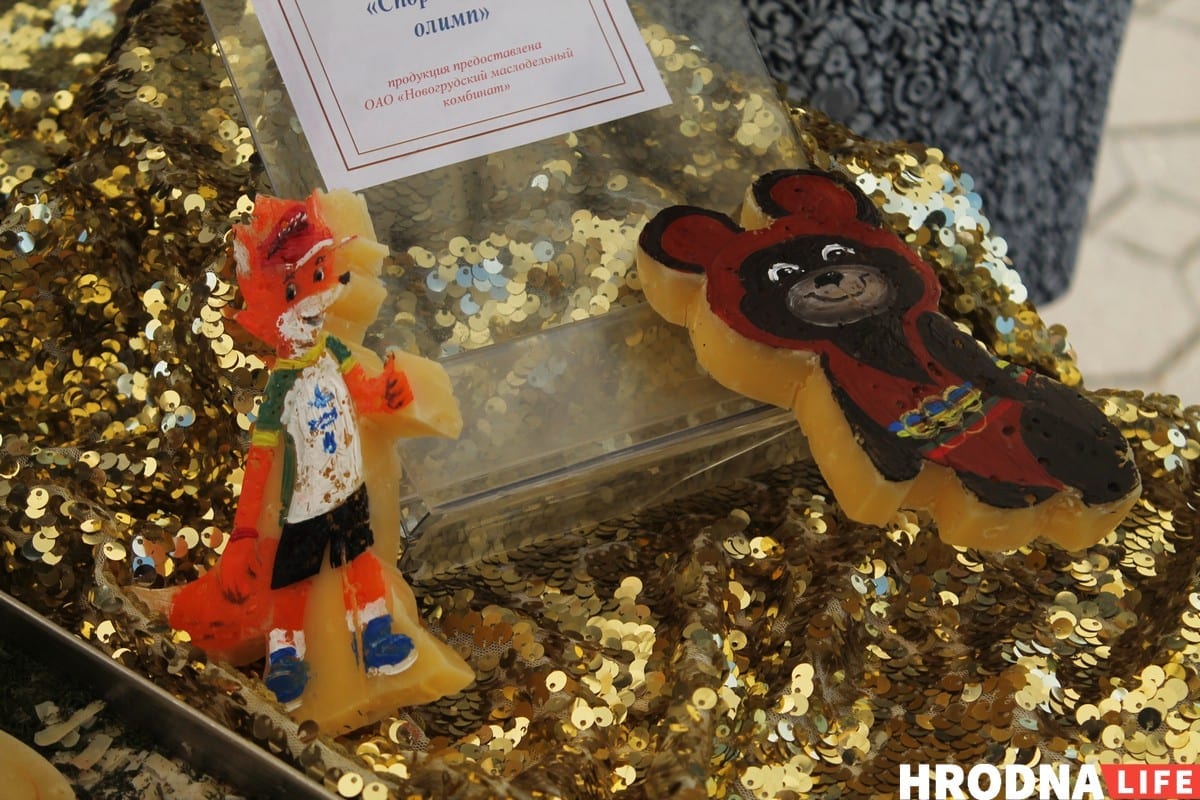 Колизей и Лесик. Топ-10 фигурок из сыра с Фестиваля сыра в Гродно