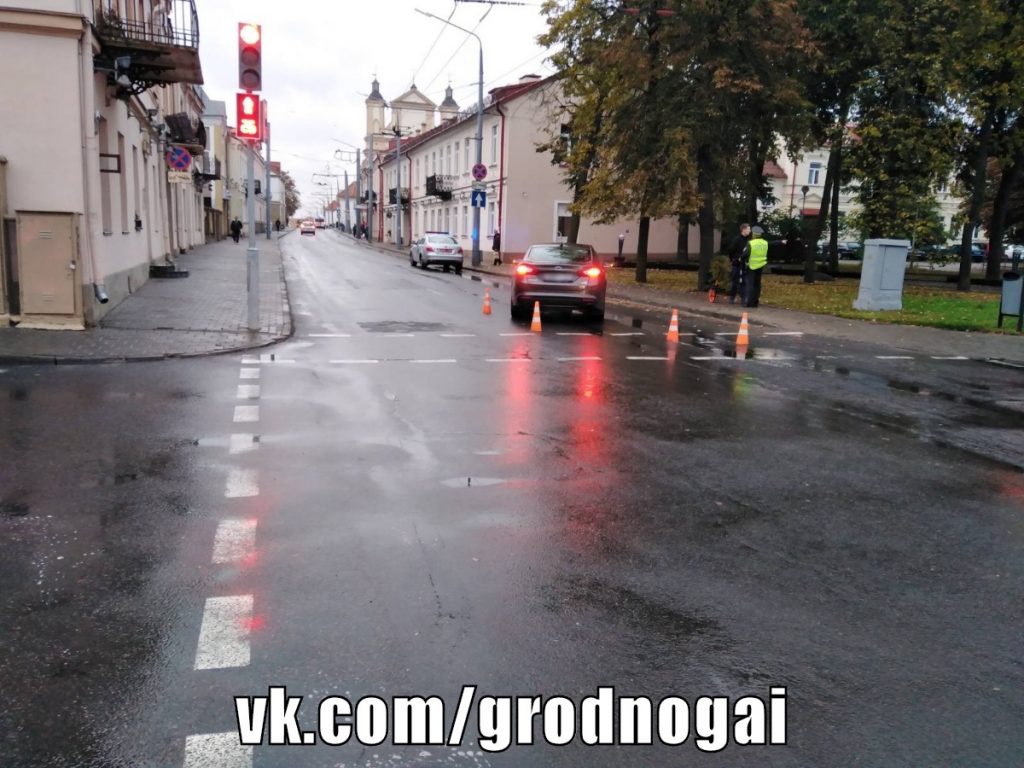 В Гродно на Социалистической сбили женщину прямо на пешеходном переходе