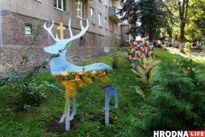 У цэнтры Гродна адкрылі новы гіганцкі мурал У цэнтры Гродна адкрылі новы гіганцкі мурал