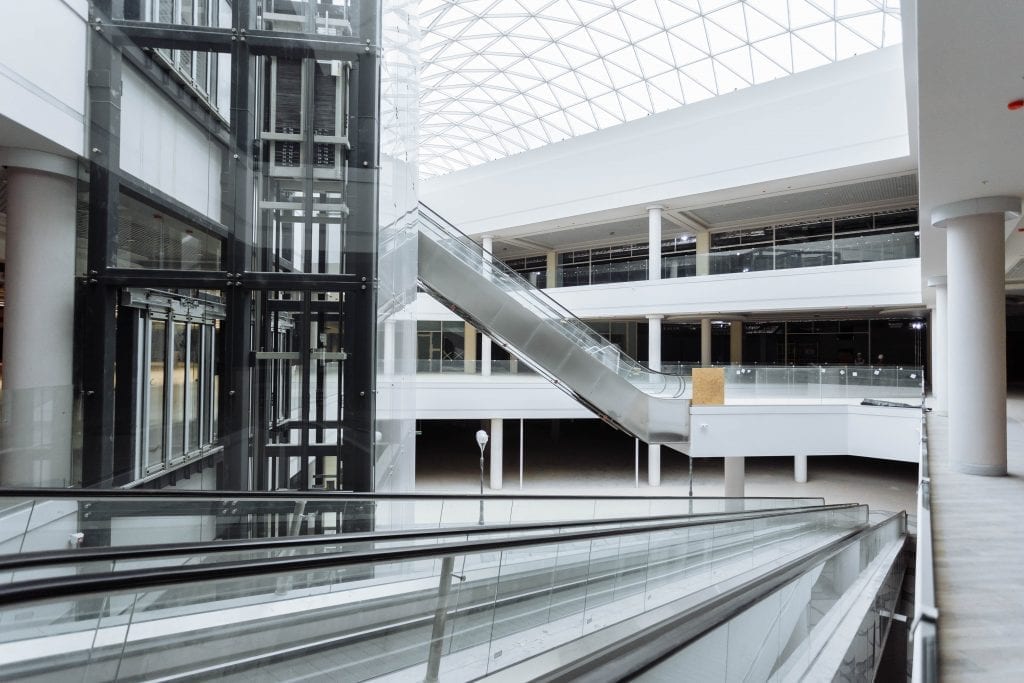 ТРЦ Triniti в Гродно частично сдали в эксплуатацию. Фото изнутри