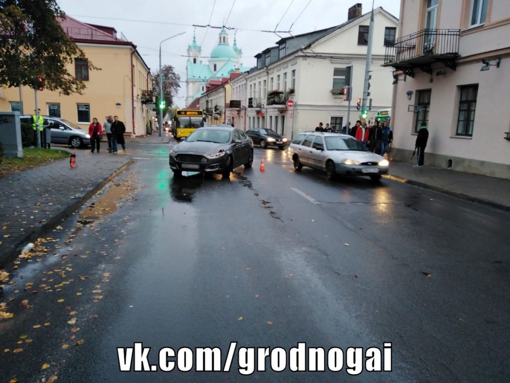 В Гродно на Социалистической сбили женщину прямо на пешеходном переходе