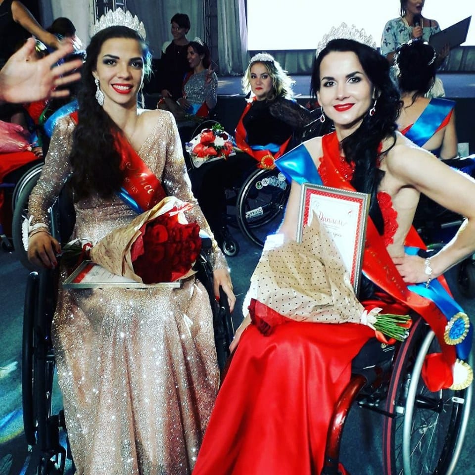 Вазочніца з Гродна перамагла на міжнародным конкурсе прыгажосці ў Піцеры Вазочніца з Гродна перамагла на міжнародным конкурсе прыгажосці ў Піцеры