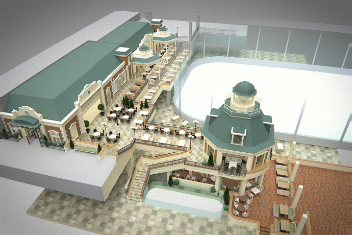 У Гродне адкрыюць самы вялікі ў краіне фудкорт. Ён будзе выглядаць як сярэднявечны горад