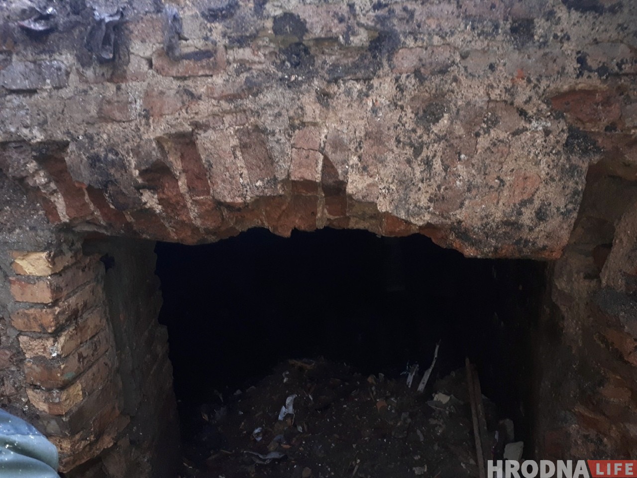 У Гродне выявілі стары склеп каля будынку 18 стагоддзя. Яго не было ў праекце