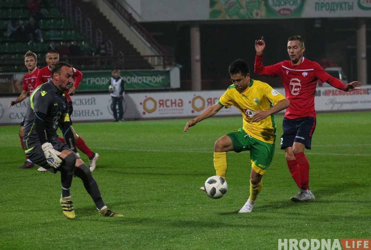 "Нёман" на сваім полі абыграў "Мінск"