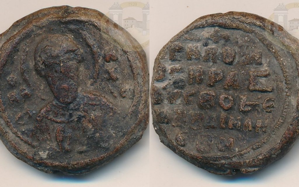 Падчас раскопак на Новым замку знайшлі пячатку Уладзіміра Манамаха