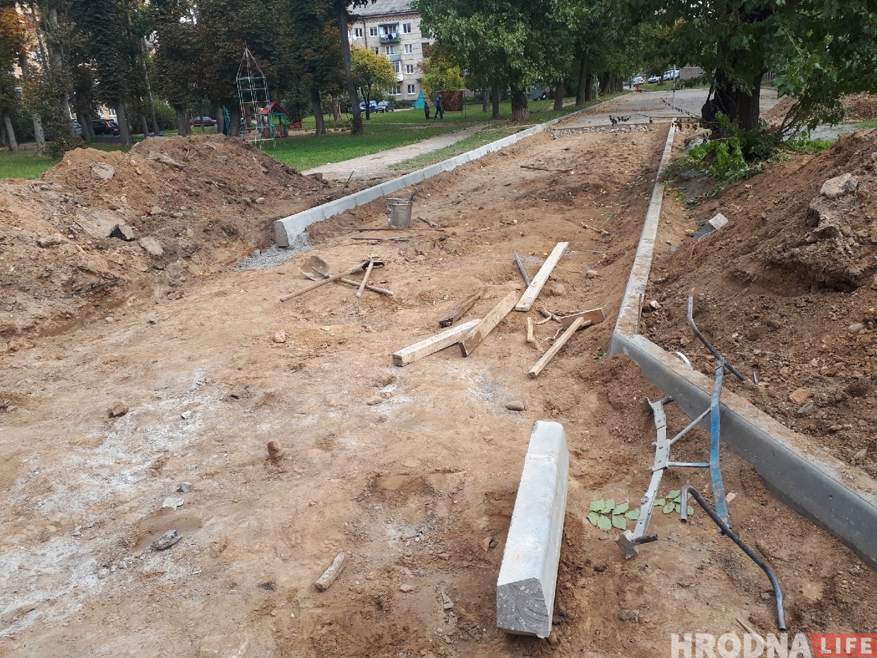 На Гагарына на месцы спартыўнай пляцоўкі з'явіцца паркоўка для аўтамабіляў