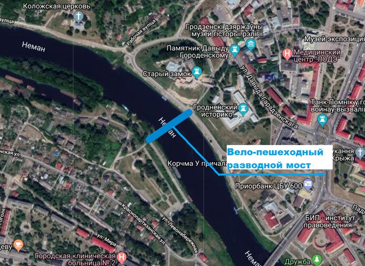 Гродненец предлагает построить в городе монорельсовую дорогу