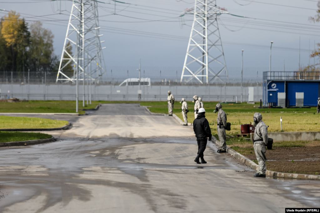 «Пра Чарнобыль таксама казалі, што ўсё будзе добра», — як прайшлі першыя вучэньні на Беларускай АЭС. Фота, відэа
