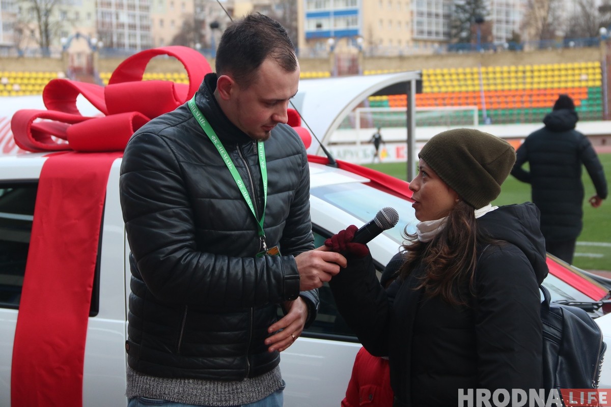 Семья из Гродно выиграла автомобиль от "Немана"