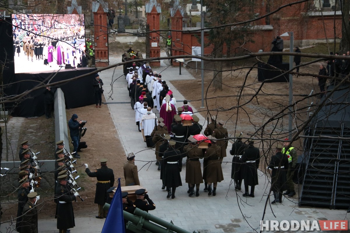 Як у Вільні прайшло перапахаванне Кастуся Каліноўскага і іншых паўстанцаў