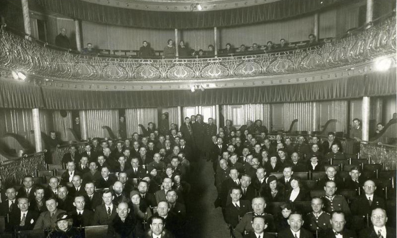 Саламея Дэшнер: жанчына, якая стварыла гродзенскі тэатр Інтэр'ер гродзенскага тэатра, 1930-я