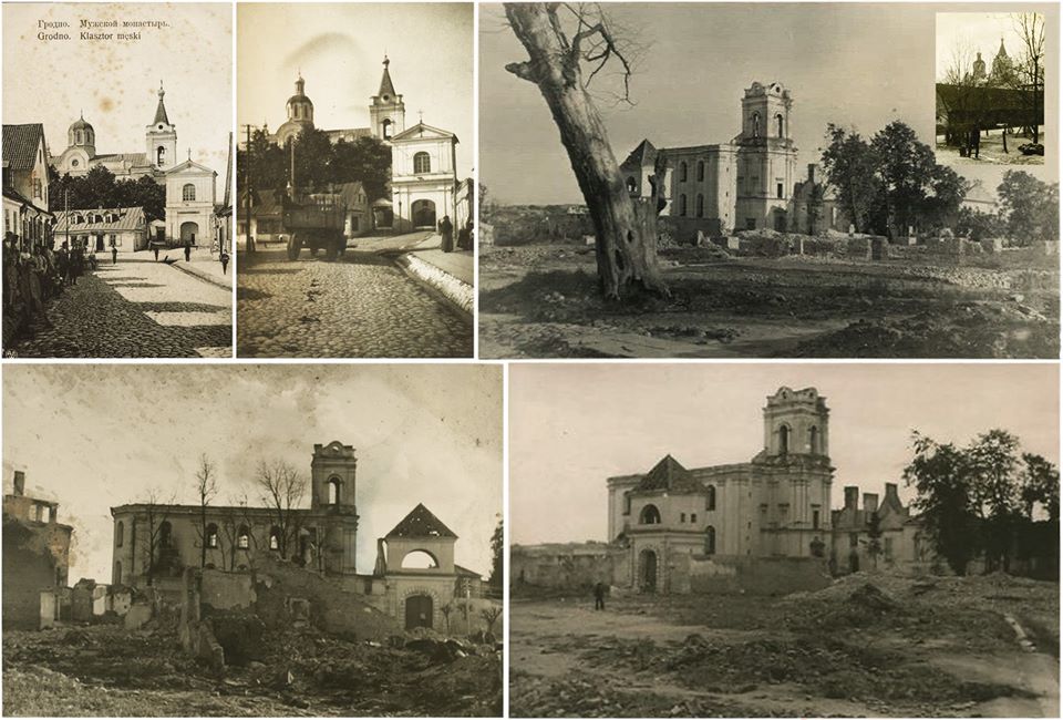 Што было на месцы драмтэатра? Глядзі віртуальную рэканструкцыю кляштара бернардынак