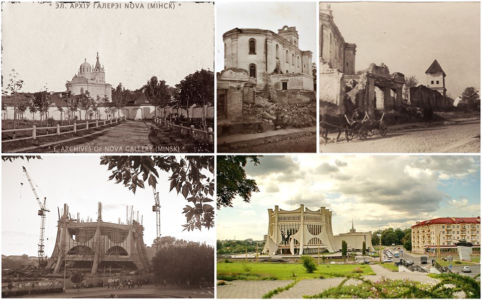 Што было на месцы драмтэатра? Глядзі віртуальную рэканструкцыю кляштара бернардынак