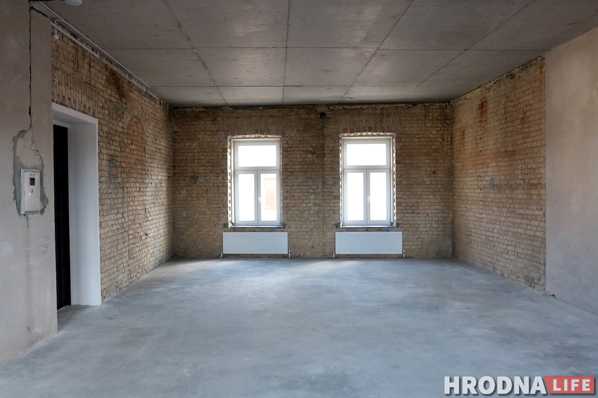 На Гараднічанскай выдатна аднавілі старую камяніцу. Што там будзе? На Гараднічанскай выдатна аднавілі старую камяніцу. Што там будзе?