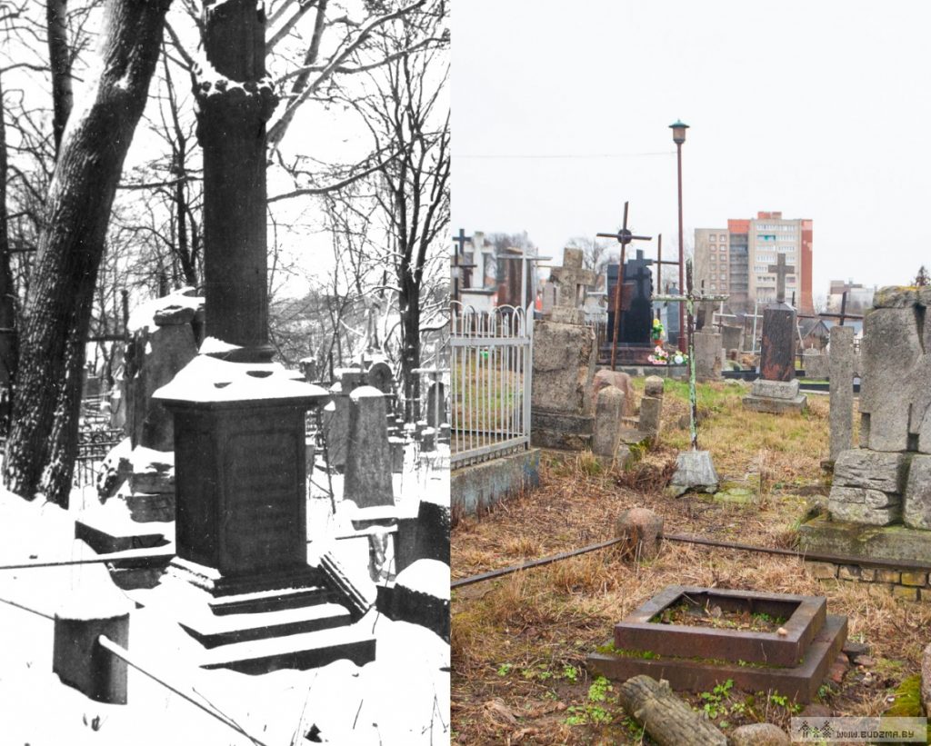 Як знікаюць старыя могілкі ў Гродне. Топ-7 ракурсаў “да” і “пасля”