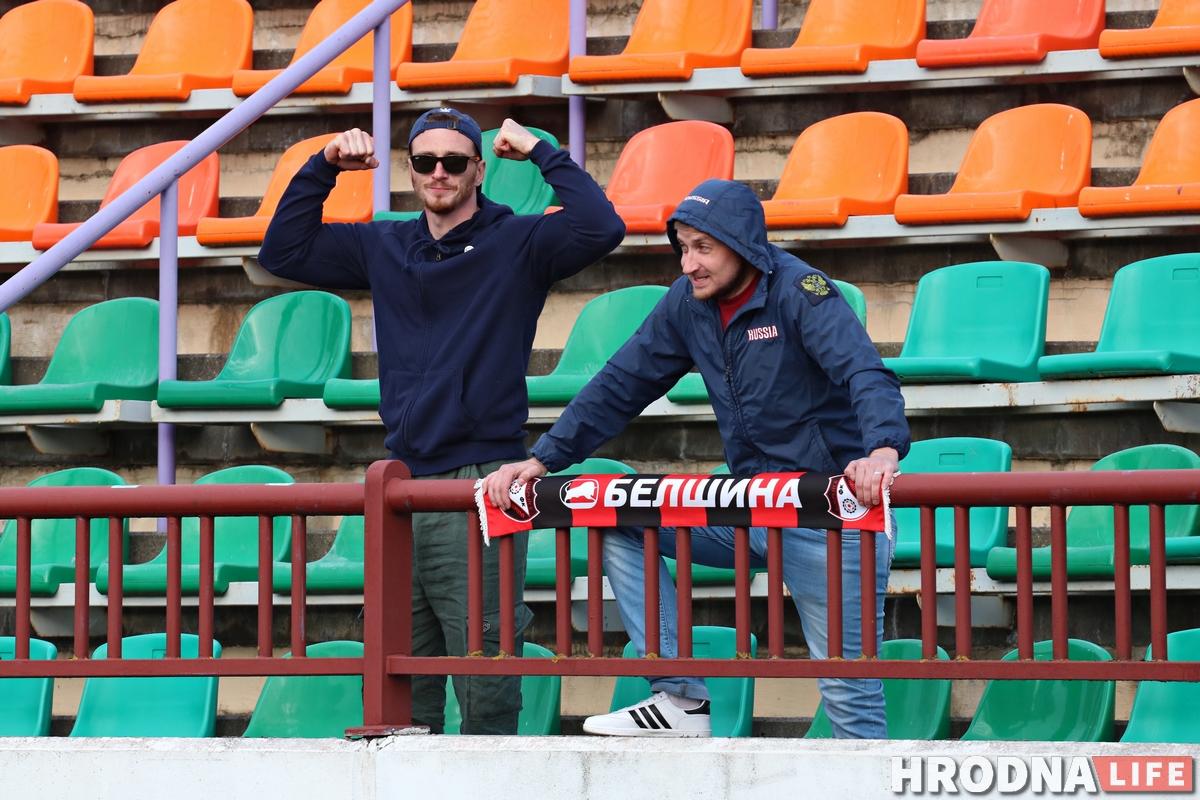 Нічыя з "Белшынай" і амаль пустыя трыбуны (ФОТА) Нічыя з "Белшынай" і амаль пустыя трыбуны (ФОТА)